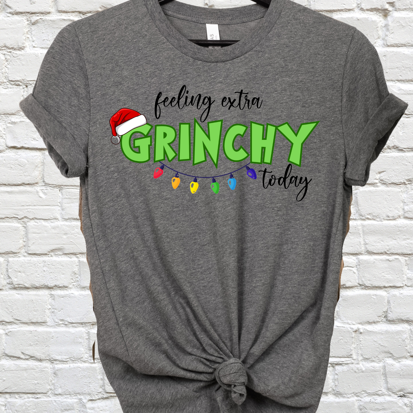 Feeling Extra Grinchy today T-shirts and Sweatshirts Christmas shirts Funny Christmas shirts Grinch hoodie