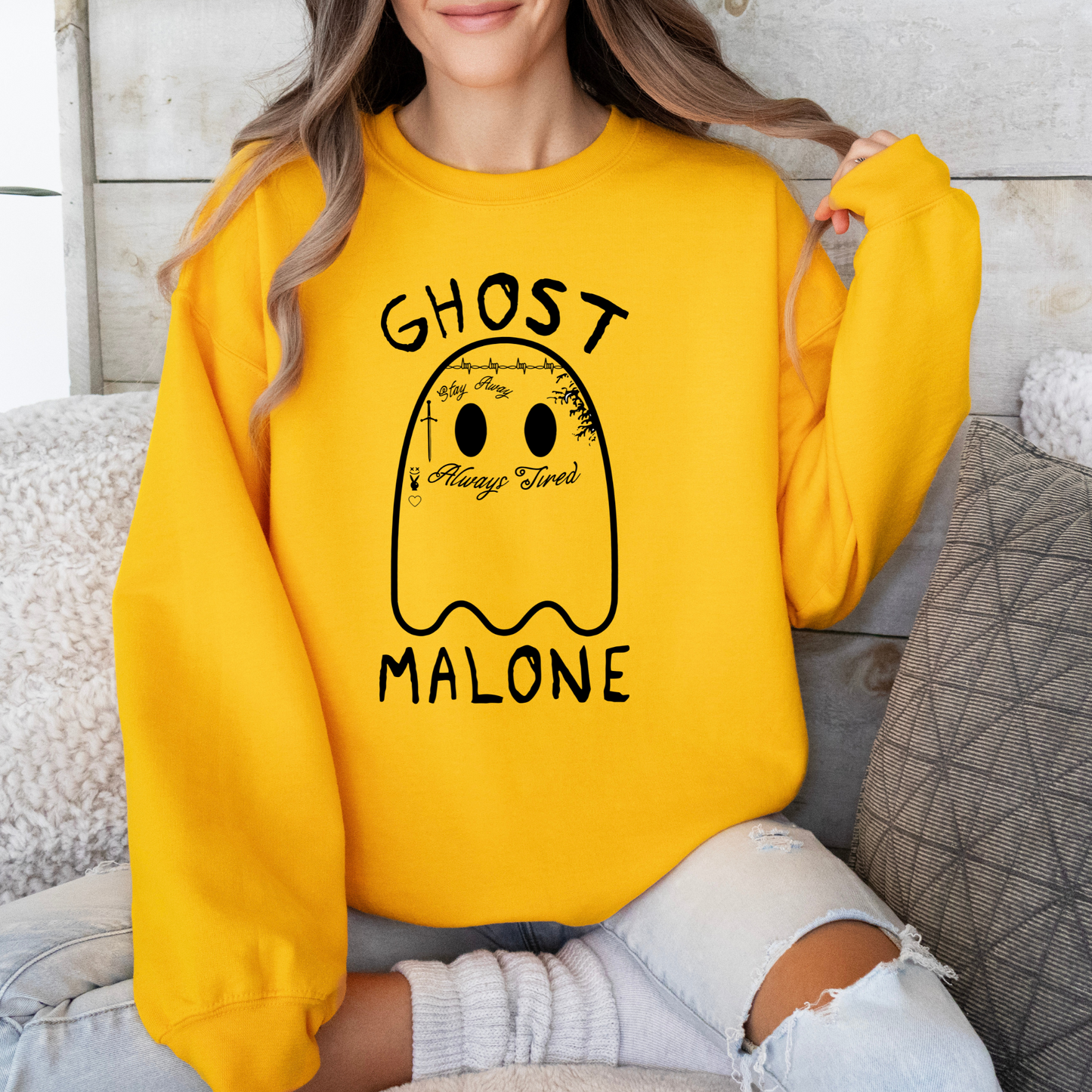 Ghost Malone T-Shirts, Halloween Post Malone T-shirts and Sweatshirts, Fall  outerwear, Ghost Malone trick or treating shirts