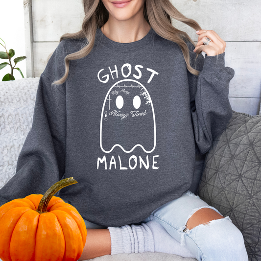 Ghost Malone T-Shirts, Halloween Post Malone T-shirts and Sweatshirts, Fall  outerwear, Ghost Malone trick or treating shirts