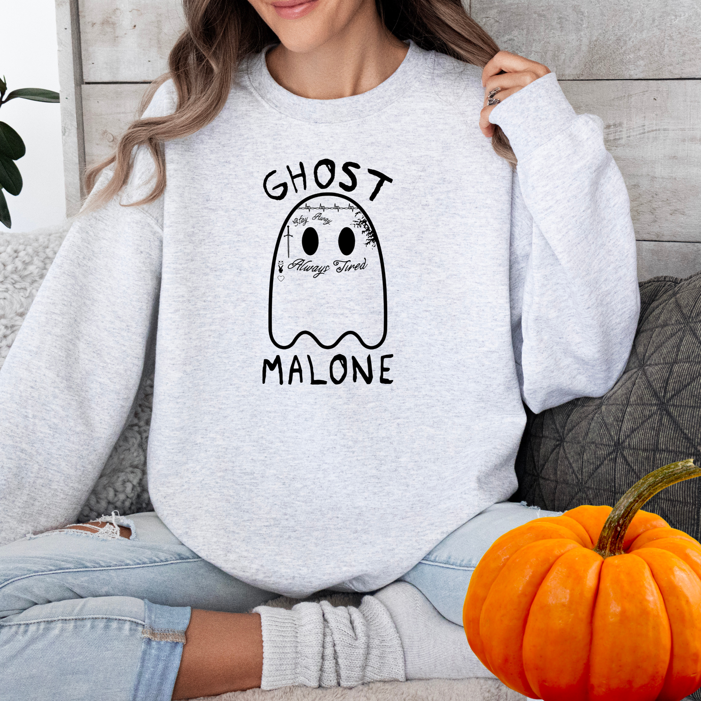 Ghost Malone T-Shirts, Halloween Post Malone T-shirts and Sweatshirts, Fall  outerwear, Ghost Malone trick or treating shirts