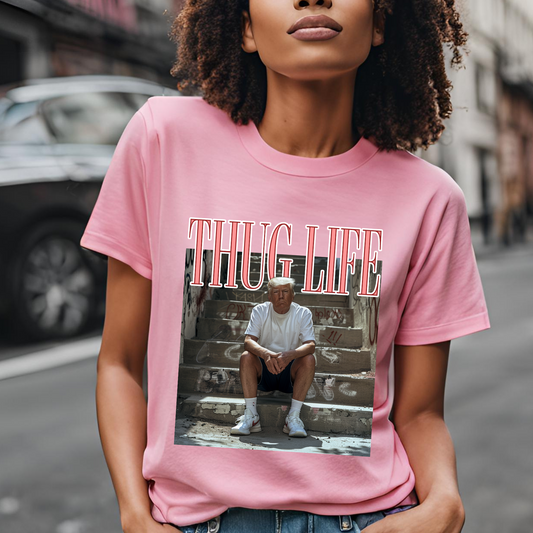 Donald Trump Thug Life President 2024 Shirt Maga Republican T-shirt