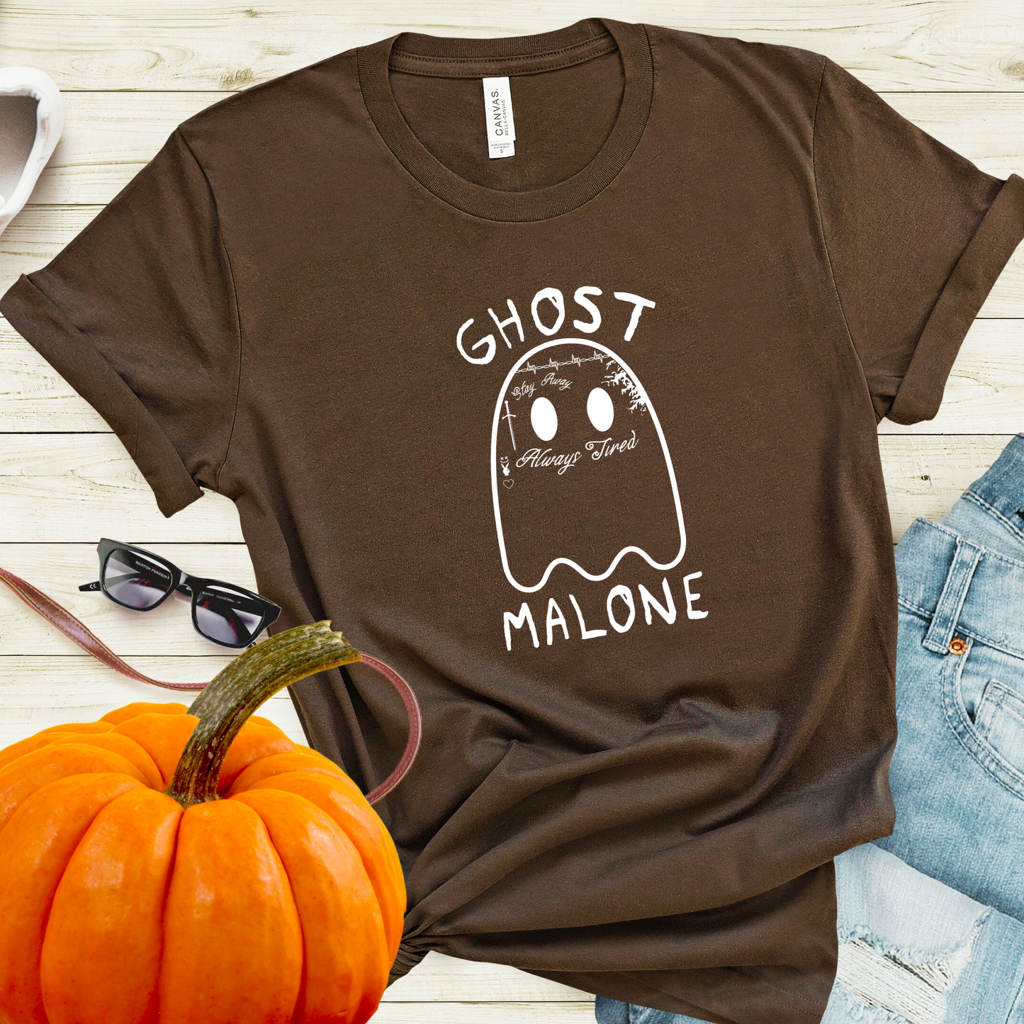 Ghost Malone T-Shirts, Halloween Post Malone T-shirts and Sweatshirts, Fall  outerwear, Ghost Malone trick or treating shirts