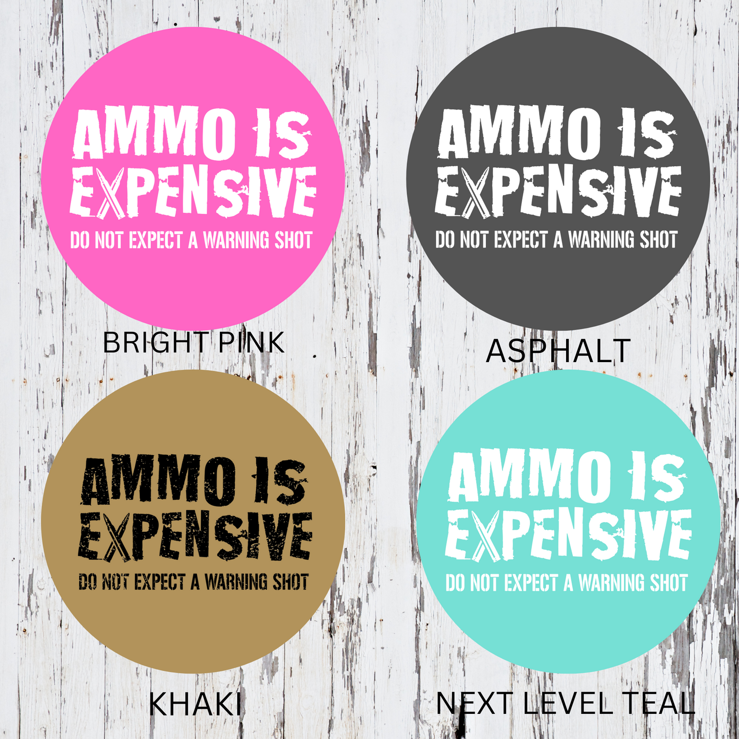 Ammo Is Expensive Do Not Expect A Warning Shot T-Shirts, Men's Gun T-shirts, USA Flag shirts, Second Amendment Gun Rights gifts t-shirts