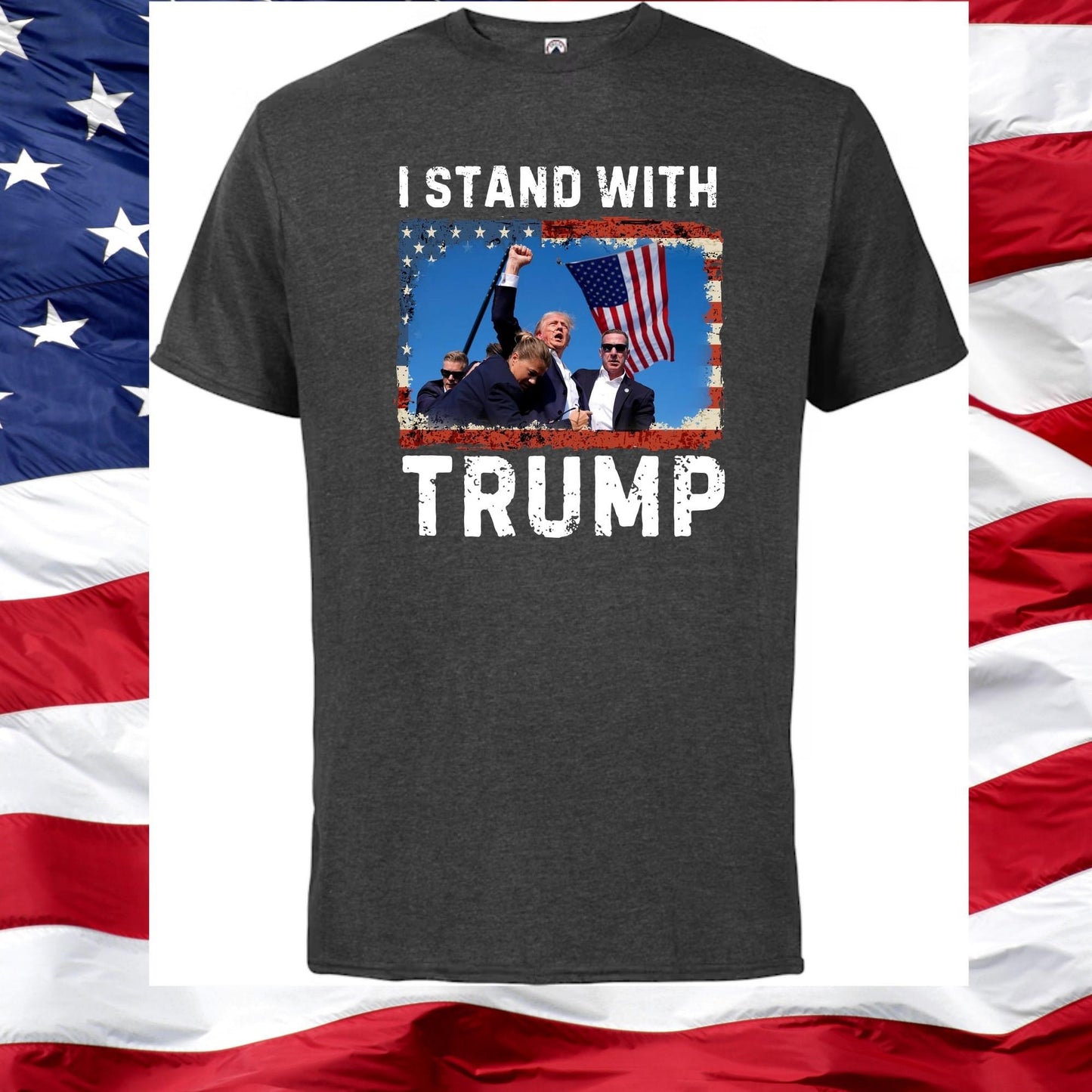 Trump 2024 VARIETY of MAGA shirts, I stand with Trump shirts, YOU MISSED Trump Shirts, Patriot shirts, Republican Party shirts, fight for America trump shirts, funny humorous Trump shirts