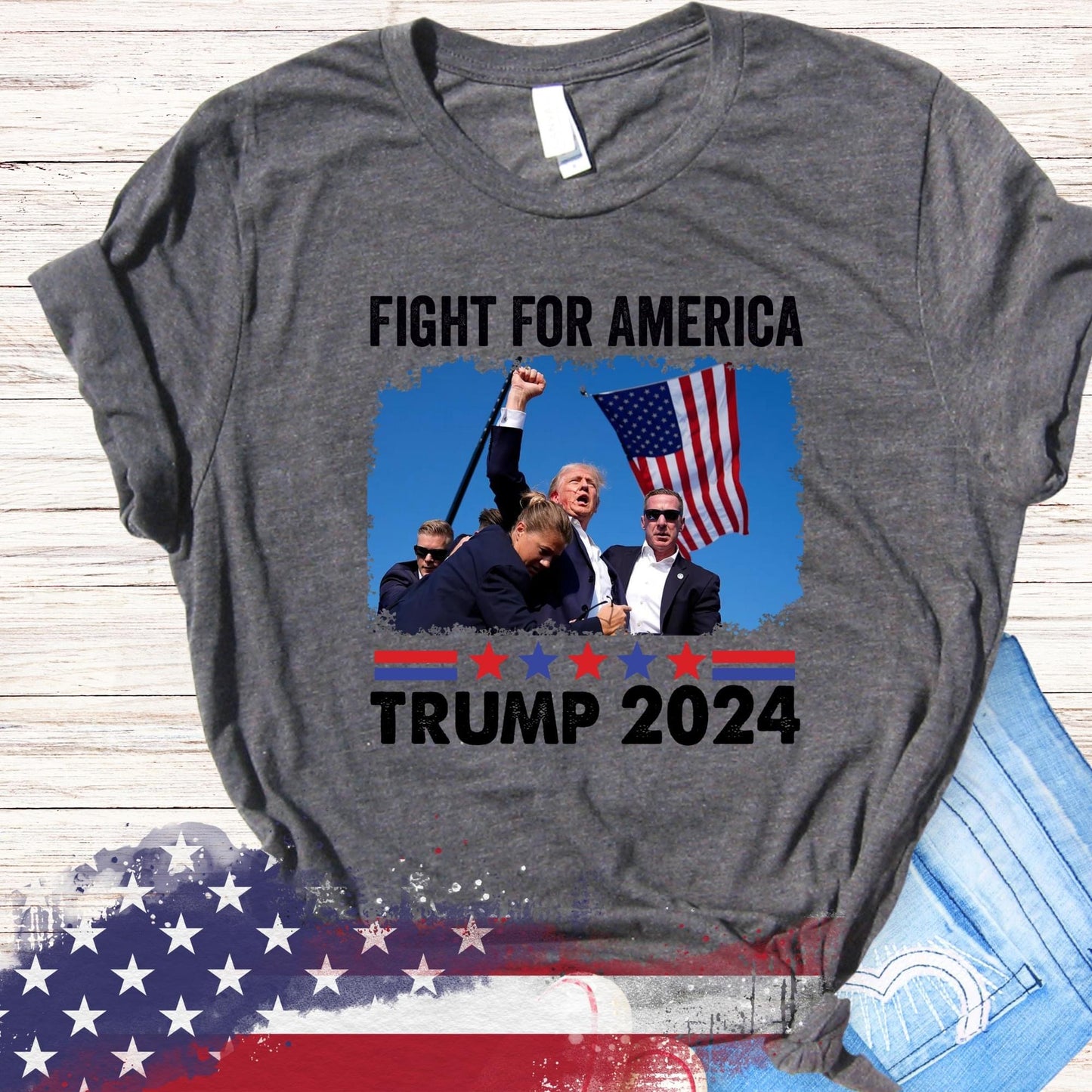 Trump 2024 VARIETY of MAGA shirts, I stand with Trump shirts, YOU MISSED Trump Shirts, Patriot shirts, Republican Party shirts, fight for America trump shirts, funny humorous Trump shirts