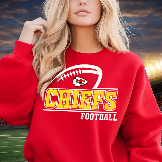 Chiefs Football T-shirts Sweatshirts and Hoodies KC Football shirts Chiefs Championship shirts